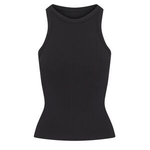 Skims Cotton Crew Neck Tank